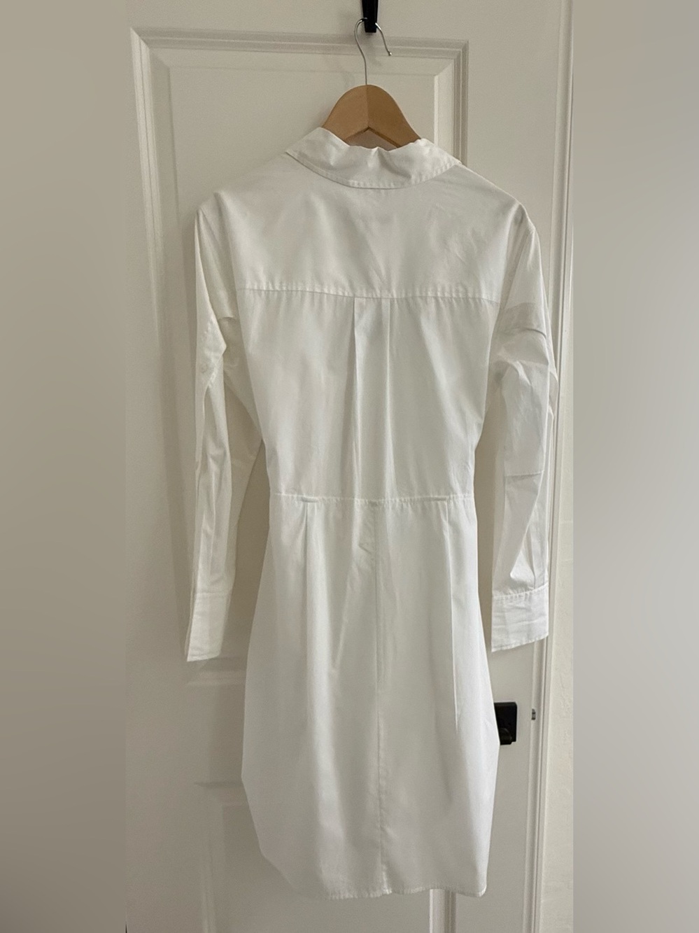 NWT Anthropologie Derek Lam 10 Crosby cotton Tie Front Charlotte Shirtdress - Picture 11 of 14